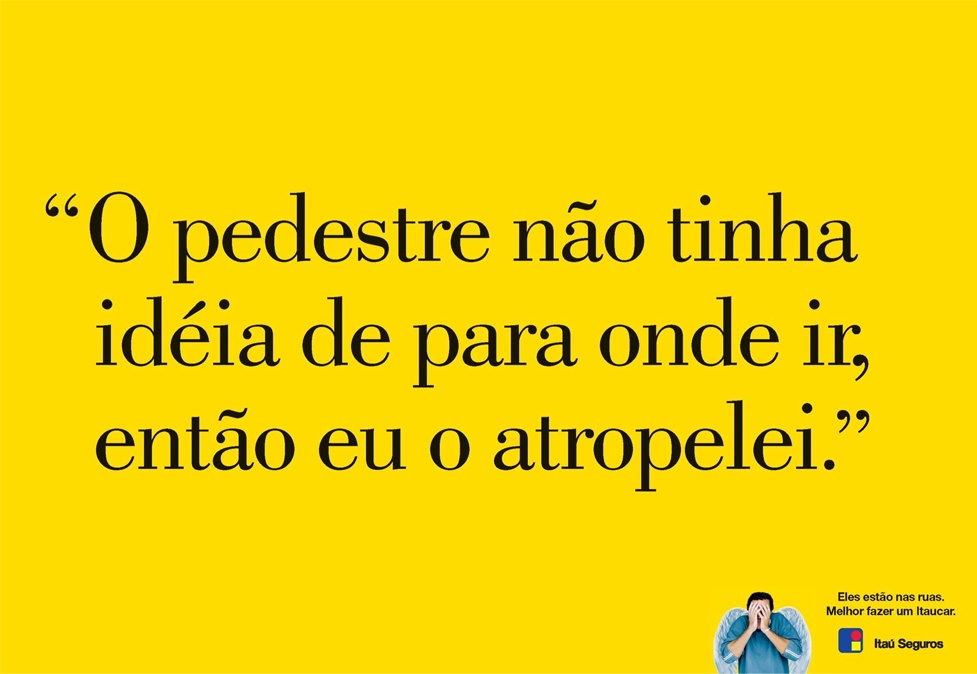 Itaú Seguros anúncio 1