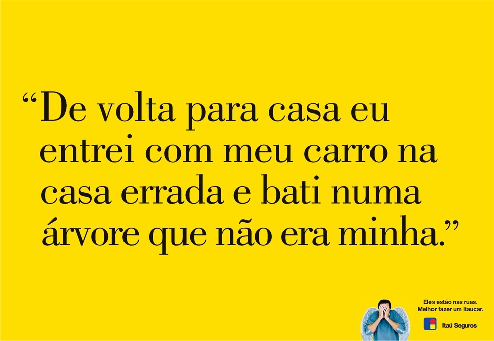 Itaú Seguros anúncio 2